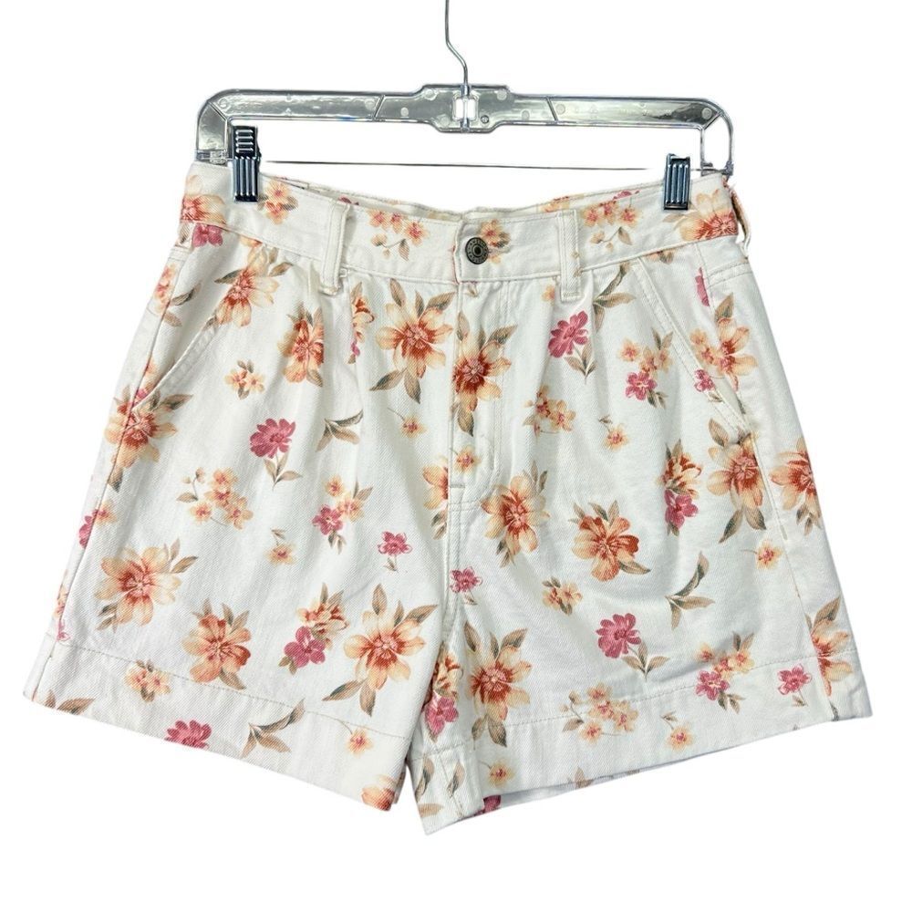 American Eagle Floral Mom Shorts size 4
